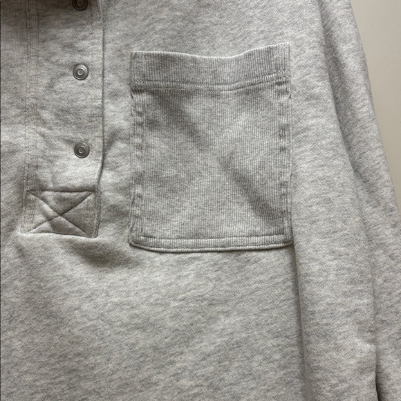 Aerie women’s terry gray pullover size S|P - Picture 4 of 8